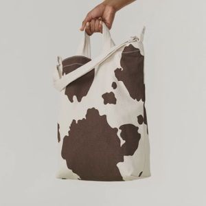 Baggu Duck Bag Brown Cow Tote